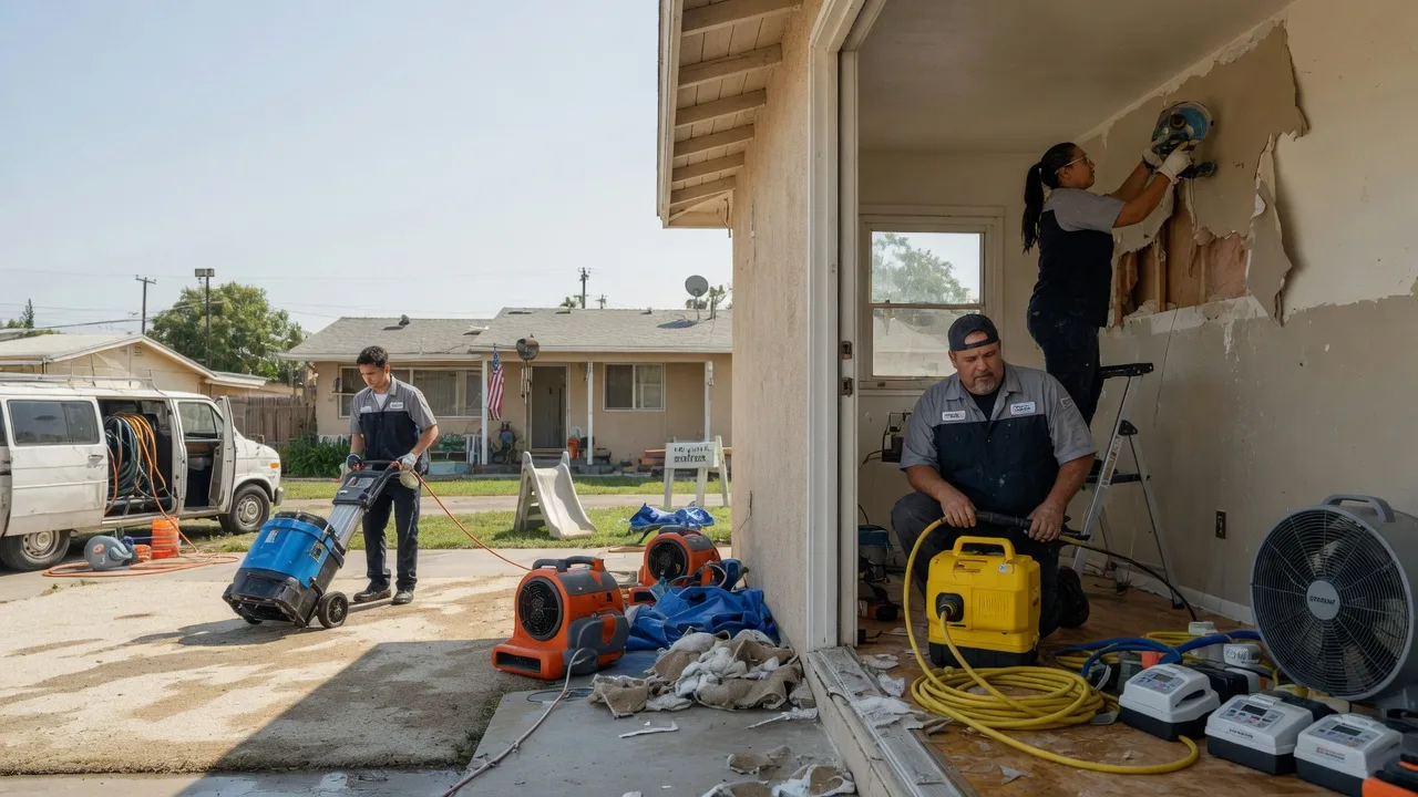 Water Damage Restoration in Afton, OK near me